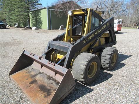 salvage new holland skid steer|new holland skidsteers for sale.